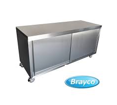 stainless steel bbq cabinets