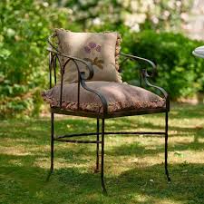 Wrought Iron Garden Chair Susie
