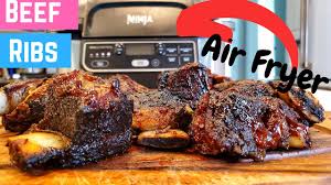 Preheat your ninja foodi grill to 225f on the roast setting when the ninja foodi grill is preheated place the pork shoulder and basket inside of the grill insert the other end of the probe into its receiver in the ninja foodi grill and set the temperature to 200f Bbq Air Fryer Beef Ribs Ninja Foodi Grill Recipes Youtube