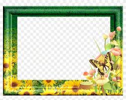 Green Photo Frame Green Borders And Frames Png Free Transparent