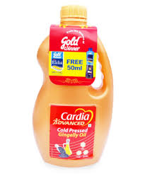 gold winner cardia cold press gingelly