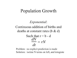 Ppt Population Growth Powerpoint