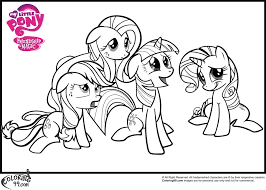 Apple bloom cutie mark crusaders scootaloo and sweetie belle. My Little Pony Coloring My Little Pony Friendship Coloring Pages
