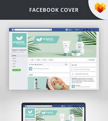 Cosmetics Facebook Cover Template Social Media 66592