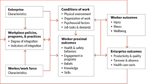 Conceptual Model Center For Work Health Well Being