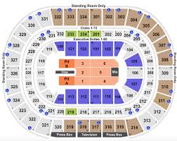 united center seating chart rows