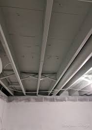 Paint An Unfinished Basement Ceiling