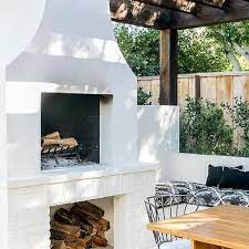 Outdoor Fireplace Patio Fireplace