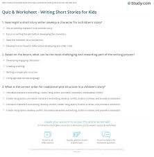 writing short stories for kids