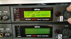 Mipro Mi909tr Programing Frequency Mi 909 In Ear Monitor System