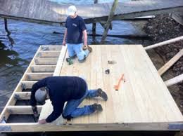 build your own swimming dock extreme