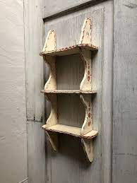 Vintage Hand Painted Kitchen Wall Shelf