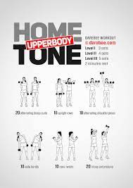 home upperbody tone workout