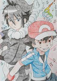 Ash Ketchum and rival Alain! // Pokémon XYZ~ | Pokemon characters, Alain  pokemon, Pokemon