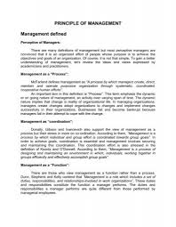 principle of management management defined
