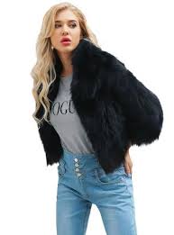 Women S Fox Fur Coat Faux Fur Short