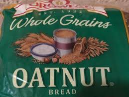 whole grains oatnut bread nutrition