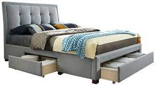 Birlea Shelby Grey Fabric Bed Cfs