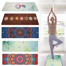 Details About 5 Mm 183 61cm Non Slip Yoga Mats For Fitness Pilates Gym Exercise Pads Bandages