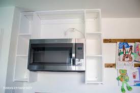 Add the infant hutch, stove, and sink for an entire kitchen!general: Installing An Over The Range Microwave