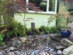 Front Garden Japanese Dry River Bed