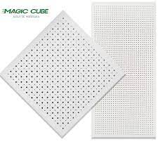 acoustic ceiling perforated gypsum
