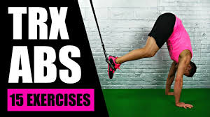 trx suspension training core exercises