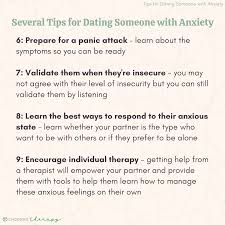 dating someone with anxiety