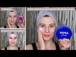how to use nivea cream on face body