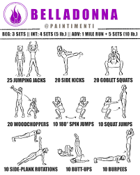 Paintimenti Art! — Couldn't find any themed workout for RWBY that I...