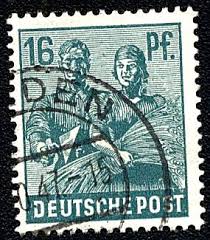 Stirbt damit die herkömmliche briefmarke? Briefmarken Aus Der Alliierten Besetzung Aus Dem Jahr 1947