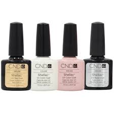 Cnd Shellac French Manicure Kit Top Base Coat Color Nail