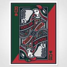 Details About Pearl Jam Fenway Park 2016 Variant Mark 5 S N 100 Poster Boston Not Thomas