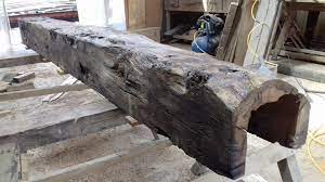 hollowed oak beams