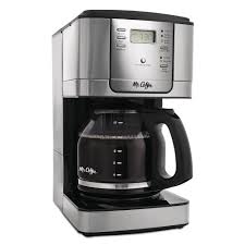 This mr coffee 12 cup coffee maker also offers brewing pause and serve feature that can be used to interrupt the machine between the brewing. Mr Coffee 12 Cup Stainless Steel Drip Coffee Maker With Automatic Shut Off Jwx36 Rb The Home Depot