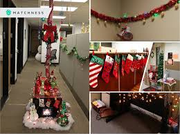 inviting christmas office decorations