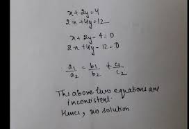 Substitution Method X 2y 4 2x 4y