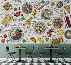 Cafe Wallpaper Dining Room Wallpaper