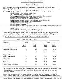  primary source documents to view on equal pay day the gale blog equal pay and the equal pay bill 1970