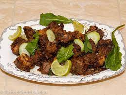 pan fried meat shaiyah taste of