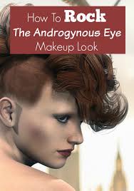 how to rock the androgynous eye makeup look