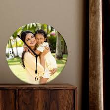 Custom Wall Clock Buy Send Love Maa Personalised Wall Clock Mother S Day Gifts Delivery