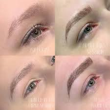 microblading too dark and thick at