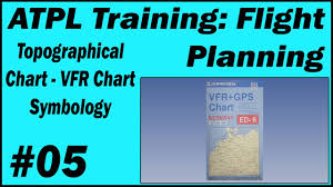 Atpl Training Flight Planning 05 Topographical Chart Vfr Chart Symbology