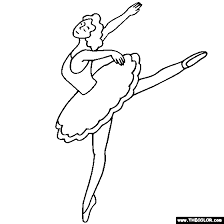 Free cliparts that you can download to you computer and use in your designs. Ballerina And Ballet Dancer Online Coloring Pages