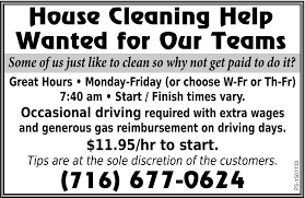 House Cleaning Help Wanted Clean Corners House Cleaning