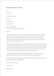 Refer to the samples and templates available for download in this post if you would like to create the mentioned document. Business Appointment Letter Sample Templates At Allbusinesstemplates Com