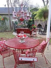 Add style with these patio decorating ideas. Glimpse Of My World Outdoor Fun Painting Patio Furniture Metal Patio Furniture Patio Furniture Makeover