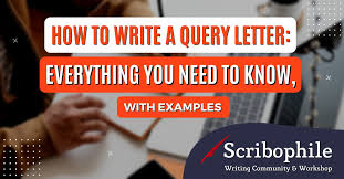 how to write a query letter with