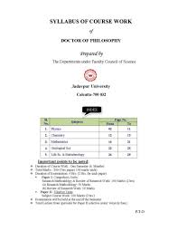 Coursework for PhD in Bharathiar University             Student Forum Gumtree Doctoral Program Overview